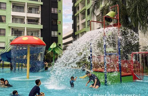 Kampung Kuala Pari Apartment | PoolView Waterpark 300Mbps Ipoh Homestay Manhattan Condo 4-7pax 3bedroom Station 18 pengkalan