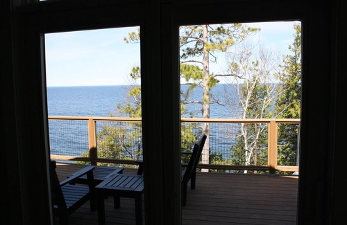 Ellison Bay House | Porcupine Shores Has An Elevated View And Access To The Water