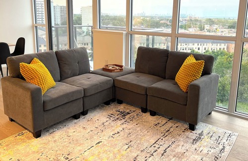Lakeview Condo | Port Credit 3 BR Condo with Stunning Views
