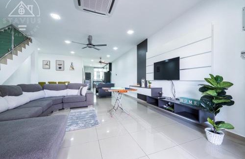 Taman Tanjung House | Port Dickson 14Pax 4BR Double Storey House