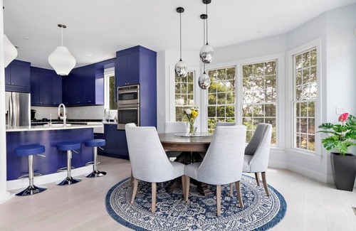 East Quogue House | Post-Modern Residence on 1.6 Acres, Spacious Living Areas Including a.