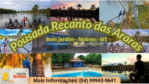 Nobres Hotel | Pousada Canto das Araras - Vila Bom Jardim Nobres MT