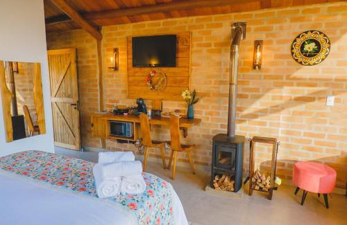 Sapucai-Mirim Cabin | Pousada Ho'oponopono Chalets & Wine
