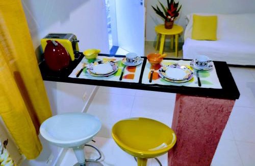 Pereque Apartment | Pousada Ideal Guarujá - Estúdios Mobiliados, Ar-Condicionado e Cozinha