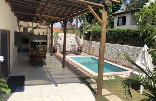 Itacimirim House | Praia do Forte Linda Casa 4/4, Private pool, Gourmet Balcony and WIFI.
