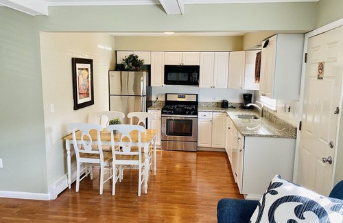 Ortley Beach House | PREMIER HOST-2BR SEASIDE PARK SUITE#4, One Short Block to Beach, Kit, Liv Room n