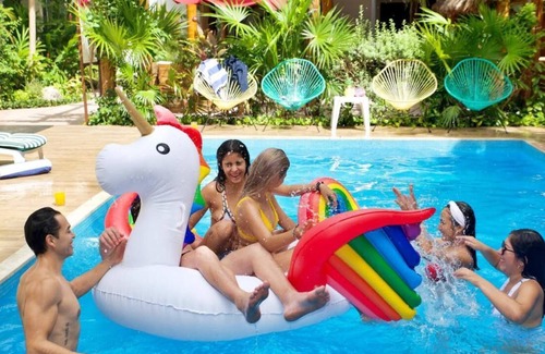 Colonia Adolfo Lopez Mateos Villa | Premium Villa for 10 People in Downtown Cozumel
