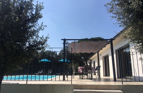 Uzes House | PRETTY NEW AIR CONDITIONED VILLA WITH HEATED POOL IN THE CAMPAIGN OF UZES