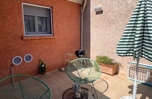 Prunete Villa | Pretty villa with garden, in a residence with swimming pool, 100 m from the beach