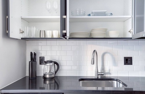Shawmut Apartment | Prime Ink Block Studio w. W/D and Gym by Blueground