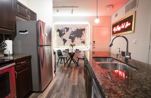 North Burnet Apartment | Prime Location: Stylish 1BR Apt in The Domain