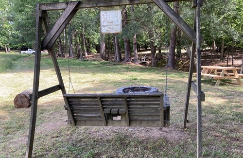 Blacksburg RV Rental | Primitive camping by Neal Creek site #2