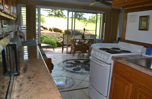 Poipu Apartment | Prince Kuhio Poipu ~ Ocean View, quiet, comfortable, end unit-ground floor