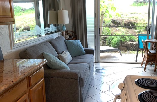 Poipu Apartment | Prince Kuhio Poipu ~ Ocean View, quiet, comfortable, end unit-ground floor