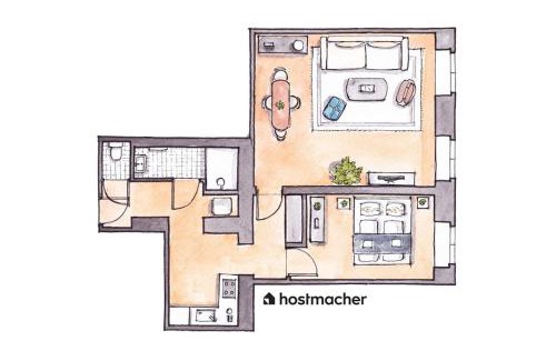 Neulerchenfeld Apartment | Pristine 1BR Suite, Quick to City by HM