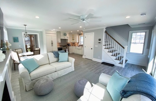 Manasquan House | Pristine 3BR Home Steps From Beach w Deck, Pool/Hot Tub, Grill, Outdoor Dining
