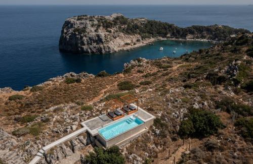 Faliraki Villa | Pristine Seaview Villa , with 5-Star Resort Access