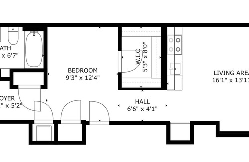 Eisenhower East Apartment | Pristine Studio in The Carlyle Dist w/ Concierge