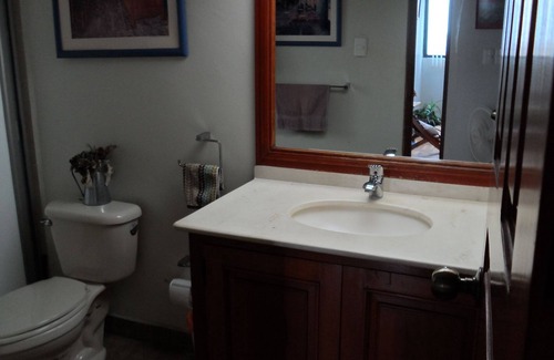 Los Alpes Bed & Breakfast | Private and furnished bedroom with private bathroom in a spacious apartment near Coyoacan.