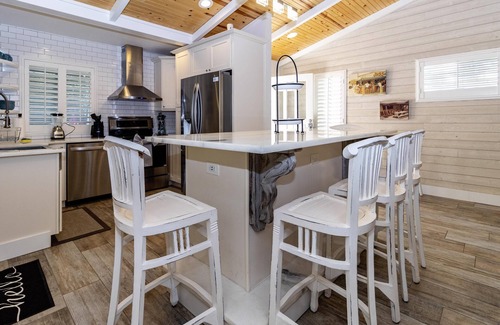 St. Augustine Beach Cottage | Private Beach Oasis, sleeps 4- Hot Tub! Heated Pool Available