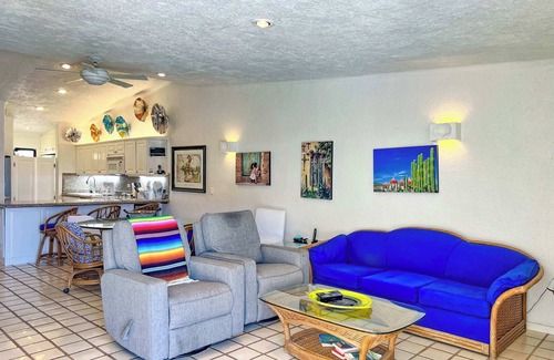 Centro Condo | Private Balcony with Sunset Ocean Views & 2 Pools
