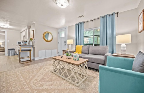St. Charles Apartment | Private Basement Retreat w/HOT TUB by StayLage