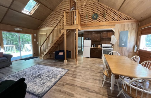 Gouldsboro Cottage | Private Bayfront Cottage on 19 wooded acres with Dock on the Schoodic, Sleeps 10