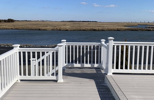 Somers Point House | Private bayfront home with magnificent views