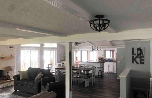 Nekoosa House | Private beach/Lakefront Getaway on Lake Camelot