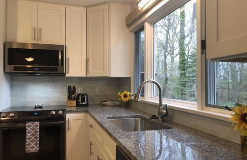 Riverside House | 🌅Private Beach! Stunning Views! Firepit! Lake Michigan Paradise! ⛵️