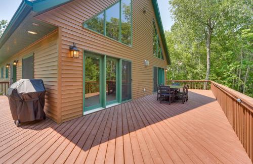 Amery House | Private Boat Dock Lake Wapogasset Retreat!