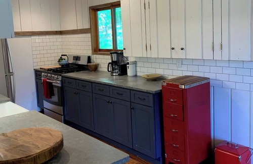 Fleischmanns Cabin | Private Cabin Retreat on 10 Acres! Firepit, custom kitchen, endless green beauty