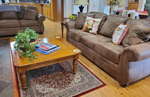 Goodlettsville Apartment | Private country hillside setting surrounded by trees, birds, wildlife pond/falls