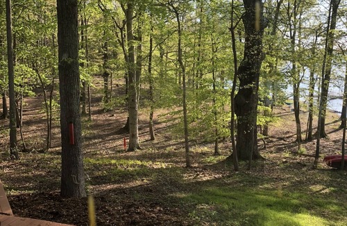 Almo House | Private dock on Kentucky Lake, views of the water from every room in house