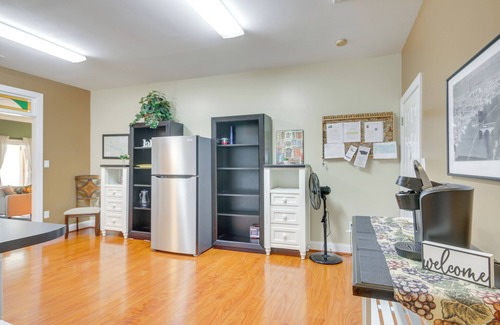 Waterloo Cottage | Private Dock: Pet-Friendly Lake Greenwood Cottage