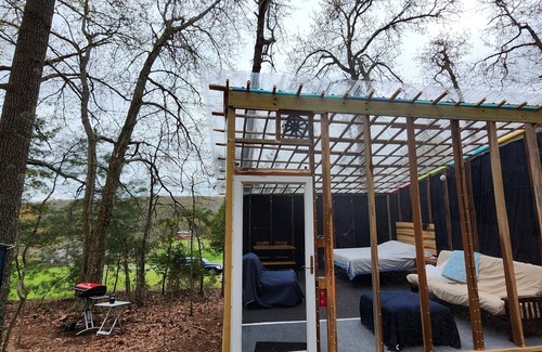 Ozone RV Rental | Private East Tennessee Glamping Cabins in a Treehouse Campground Pet Friendly