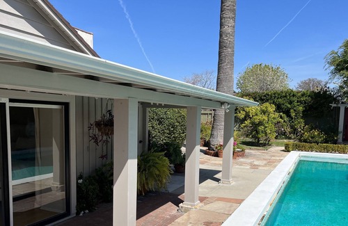 Valley Village House | Private garden oasis-Lg. pool, deck w/ bbq.15 min- Beverly Hills & W. Hollywood.