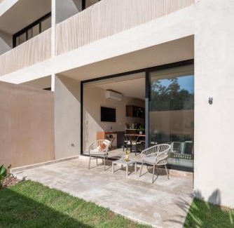 Ek Balam Village Apartment | Private Garden Pool Access Near Jaguar Park
