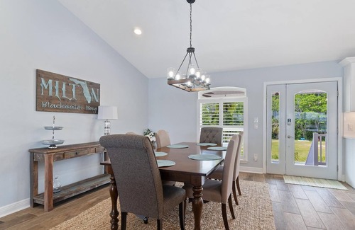 Harold House | Private Gated Bayfront Home With Panoramic Water Views & Private Dock