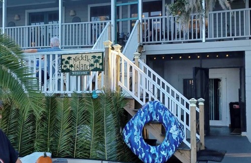 Homosassa Cabin | Private Gazebo on an Island with boat transportation to/from and meals provided.