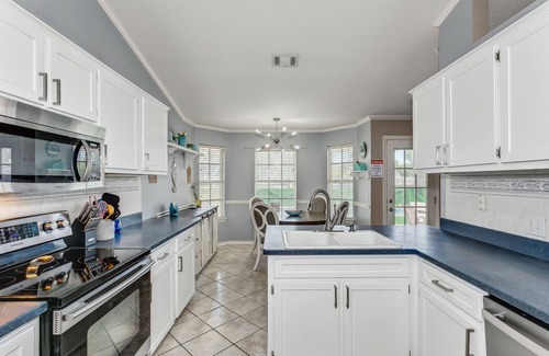 Ono Island House | Private Getaway with Pool and Game Room in Pensacola 5 miles from beach.