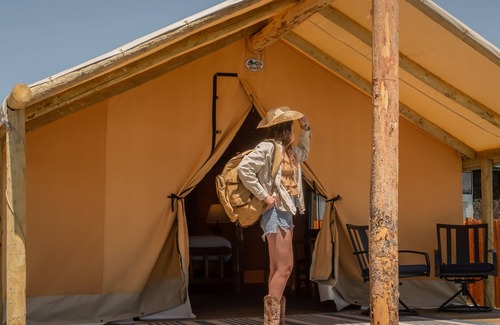 Tetonia House | Private Glamping Tent village nestled in the heart of the Teton valley, Idaho.