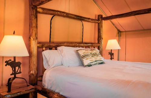 Tetonia House | Private Glamping Tent village nestled in the heart of the Teton valley, Idaho.