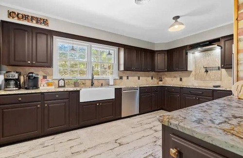 Piney House | Private Heated Indoor Salt Water Pool House on 4 Acres! 2 Game Rooms & Fire Pit