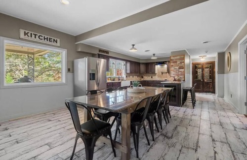 Piney House | Private Heated Indoor Salt Water Pool House on 4 Acres! 2 Game Rooms & Fire Pit