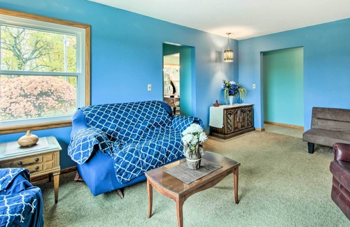 Union Township House | Private Home on 75 Acres- Near Canadohta Lake
