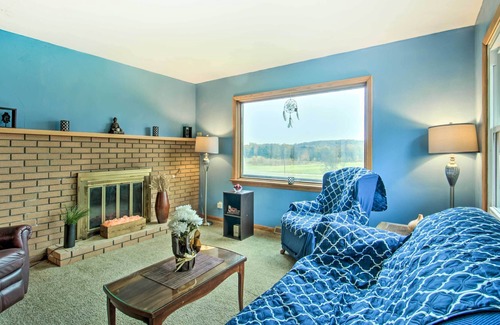 Union Township House | Private Home on 75 Acres- Near Canadohta Lake