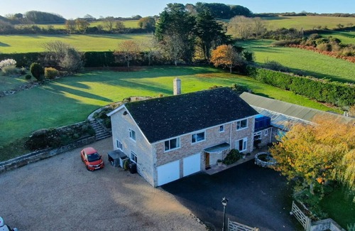 Swanage Apartment | Private indoor heated pool, sauna + snooker room next to Jurassic. Coastal Path