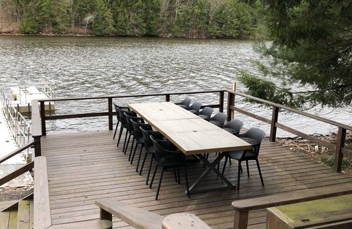 Mongaup Valley House | Private Lakefront, Dock Kayaks, Hot Tub, Game Room -Never leave the house!
