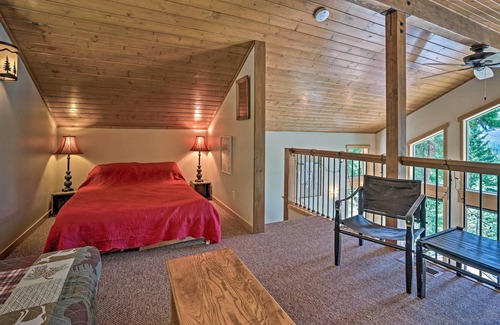 Leavenworth Cottage | Private Leavenworth Cabin w/Mtn Views & Fire Pit